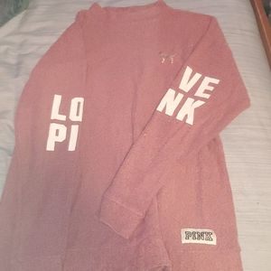 Victoria's secret pink long sleeved shirt
